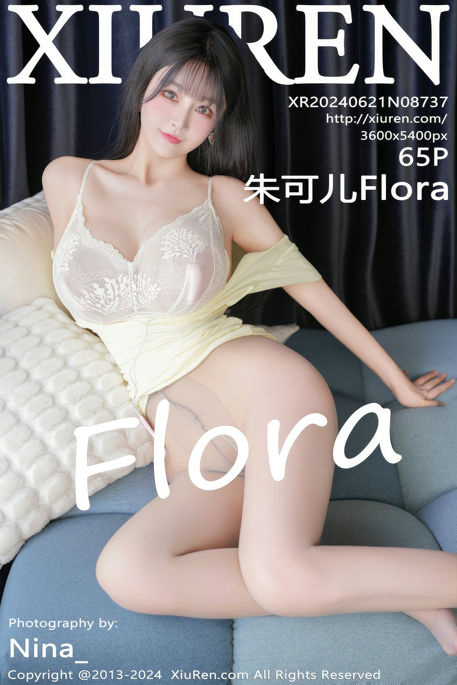 / 秀人美媛馆 / 2024.06.21 No.8737 朱可儿Flora / 65P600MB / 秀人网-绅士图