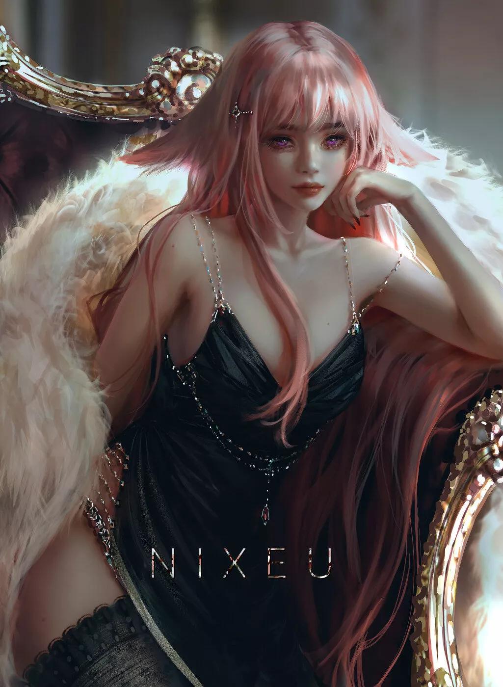 插画师NIXEU作品在线鉴赏 美不胜收！-艺库