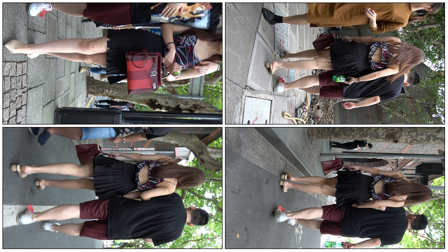 精选街拍视频 No.4509 性感低胸吊带配百褶短裙妹子 / 2.12GB / 街拍视频-绅士图