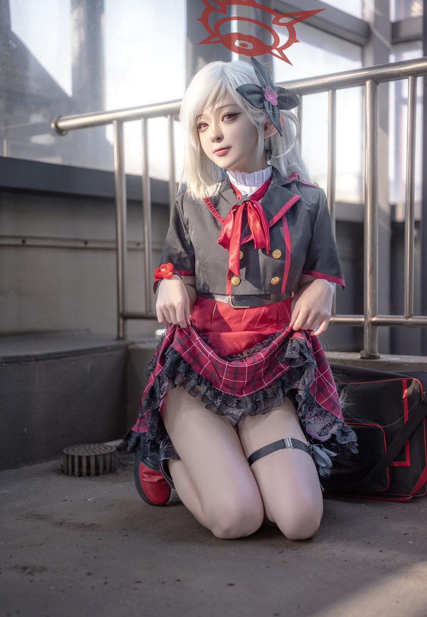 图片[4]-矢量鱼-蔚蓝档案-浅黄睦月原皮[36P-411MB]-绅士图