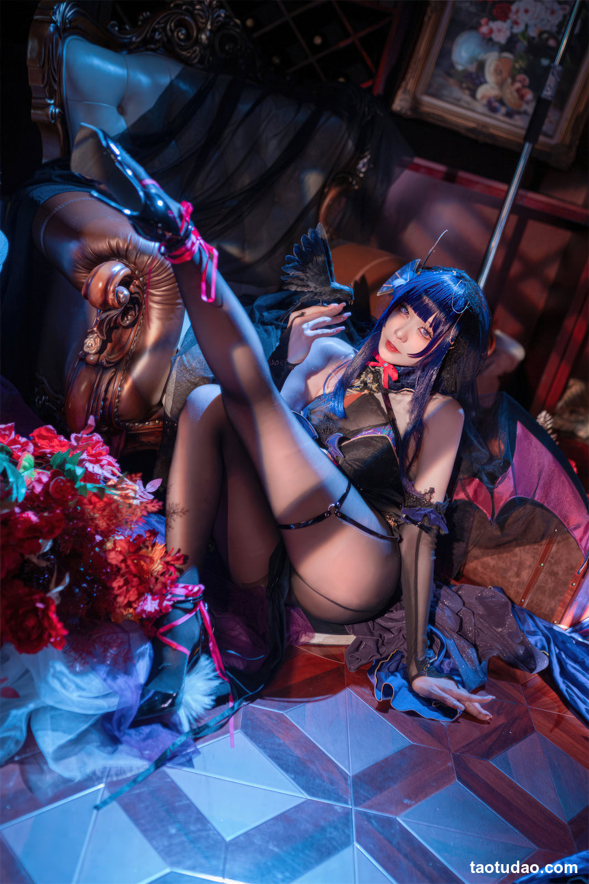 图片[4]-安食Ajiki – NO.07 原神 雷电将军魅魔 [35P-259MB]-绅士图