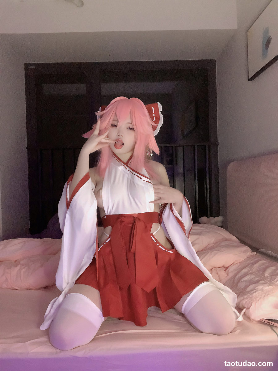 图片[4]-小瑶幺幺 – 八重巫女 [21P-46MB]-绅士图