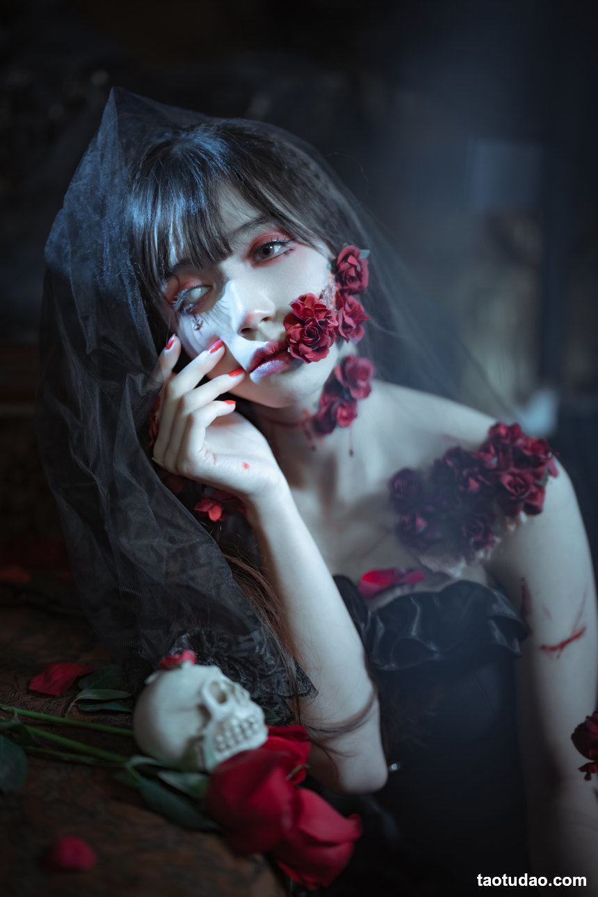 图片[3]-[YITUYU艺图语]2022.05.03 暗黑哥特新娘 贰加六[22+1P／348MB]-绅士图