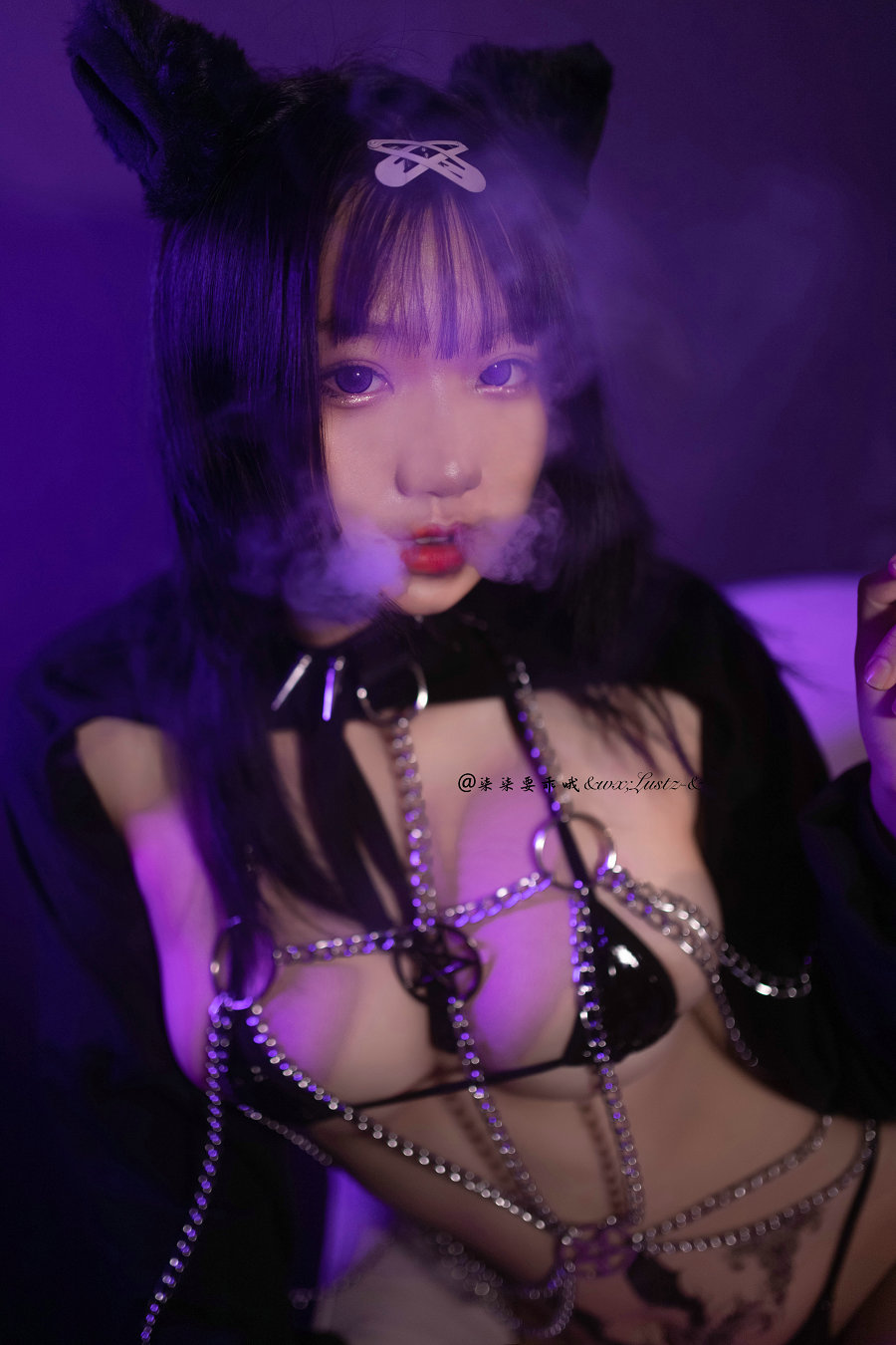 动漫博主柒柒要乖哦 - 魅魔出差 / 46P1V-287MB / cos萌妹-绅士图