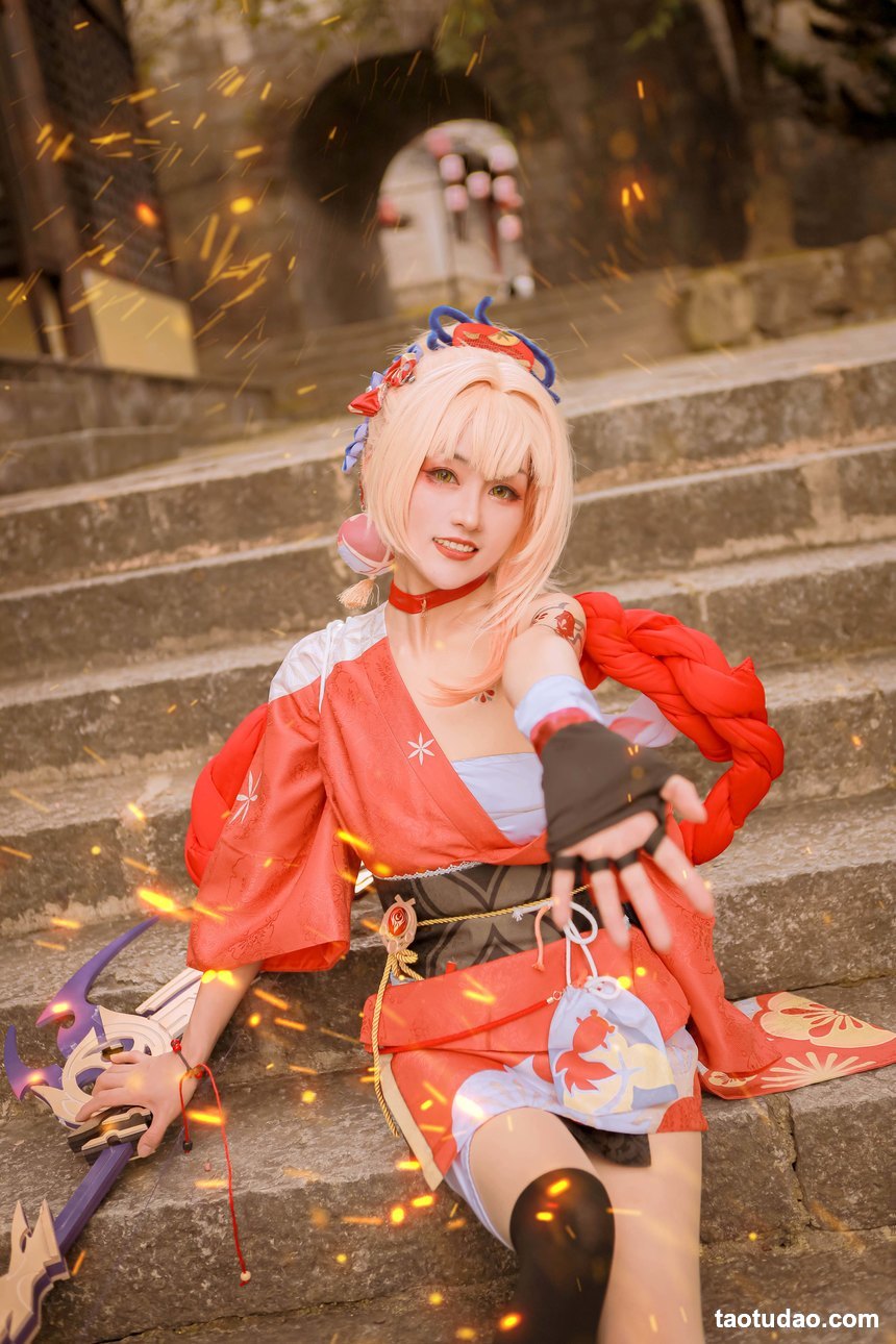 图片[2]-[YITUYU艺图语]2022.02.04 原神宵宫COS 小龙[23+1P／41MB]-绅士图