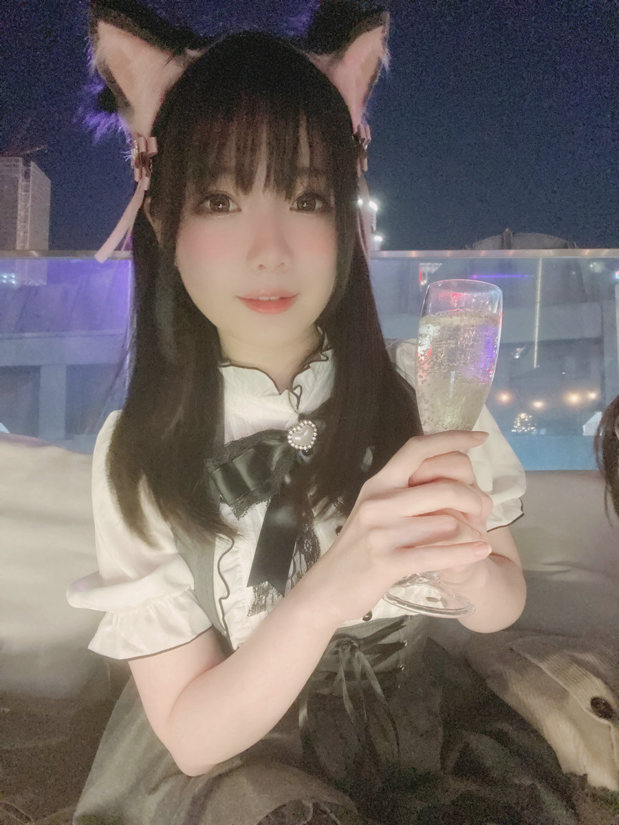 微博妹纸霜月shimo - 一緒に飲みますか？/ 19P-125MB / cos萌妹-绅士图