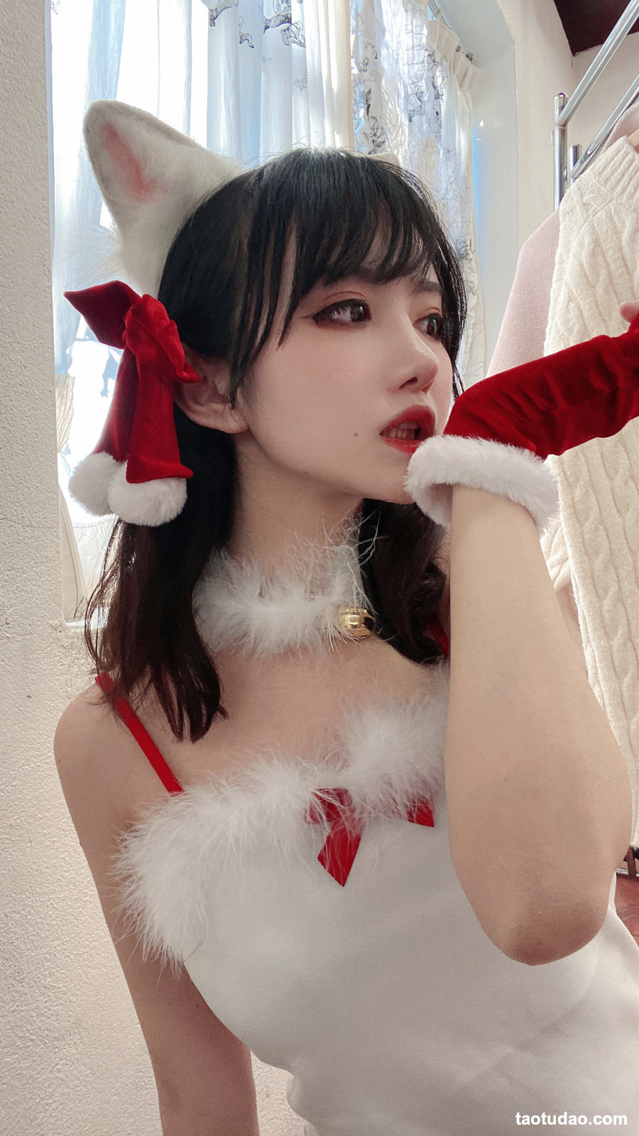 Shika小鹿鹿 圣诞4套自拍 【42P-105MB】-绅士图