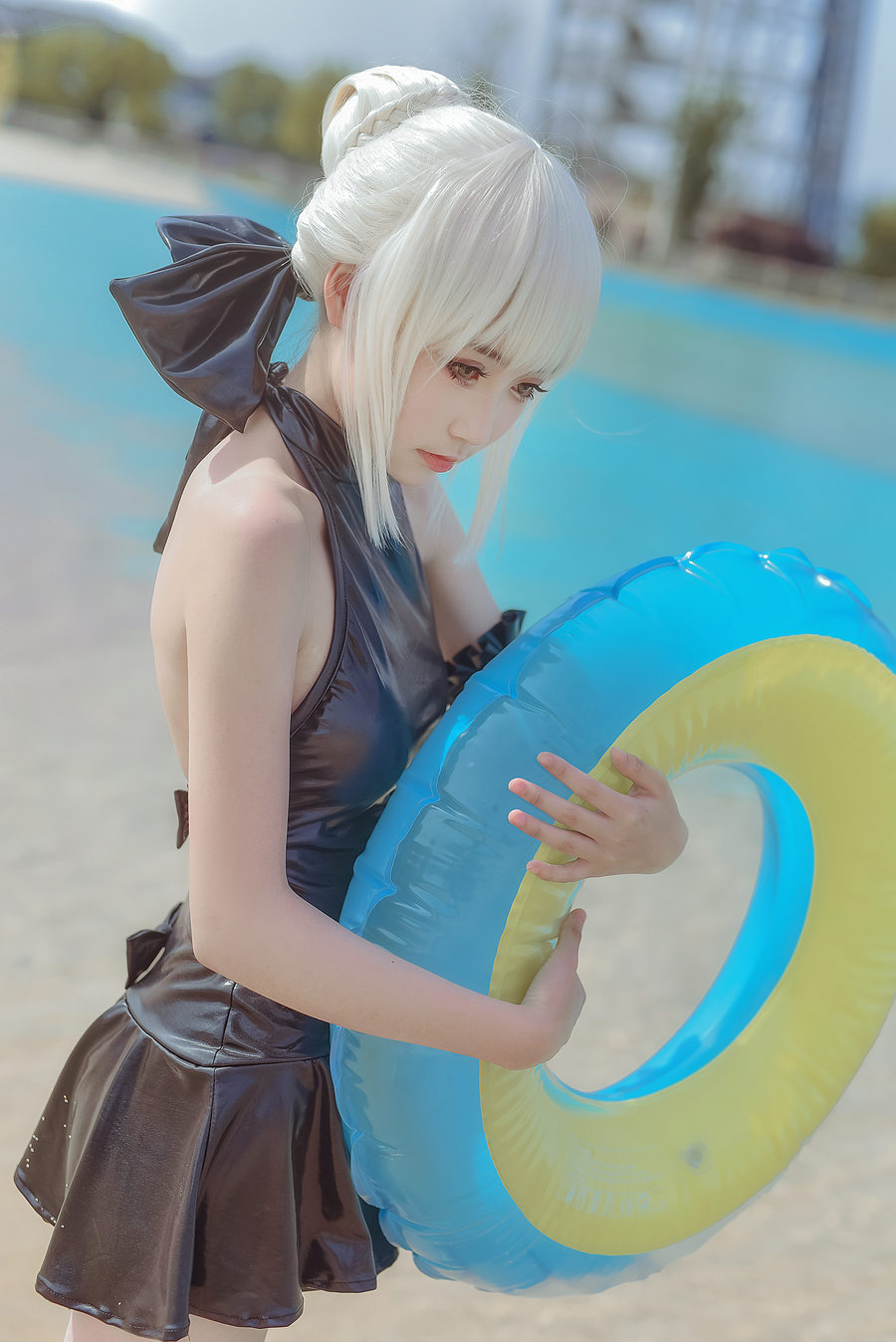 图片[2]-腐团儿 NO.002 黑saber泳装_第二弹阿尔托莉雅alter [12P-115MB]-绅士图