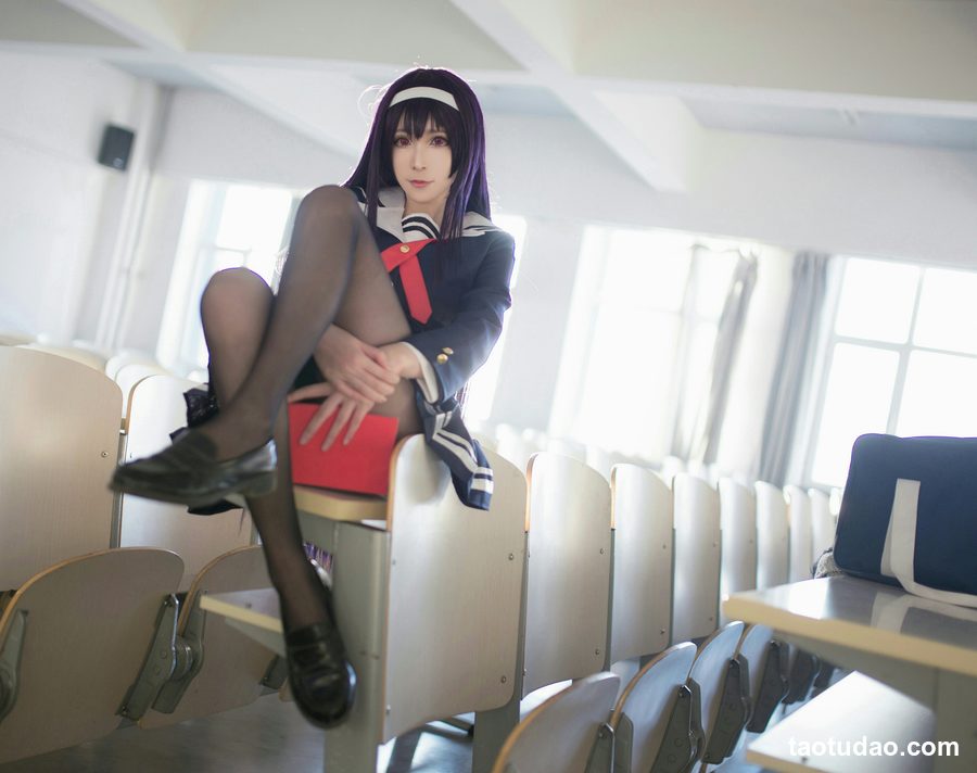 图片[2]-Sakiiii翎柒 –  学姐 [16P-100MB]-绅士图