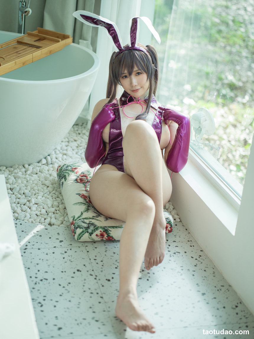 图片[3]-麻花酱 紫色透明泳装[40P+1V-347MB]-绅士图