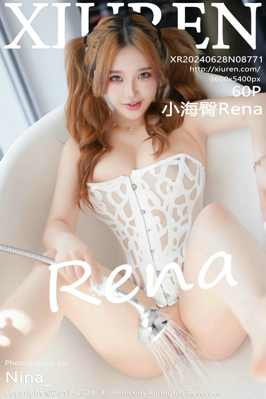 / 秀人美媛馆 / 2024.06.28 No.8771 小海臀Rena / 60P270MB / 秀人网-绅士图