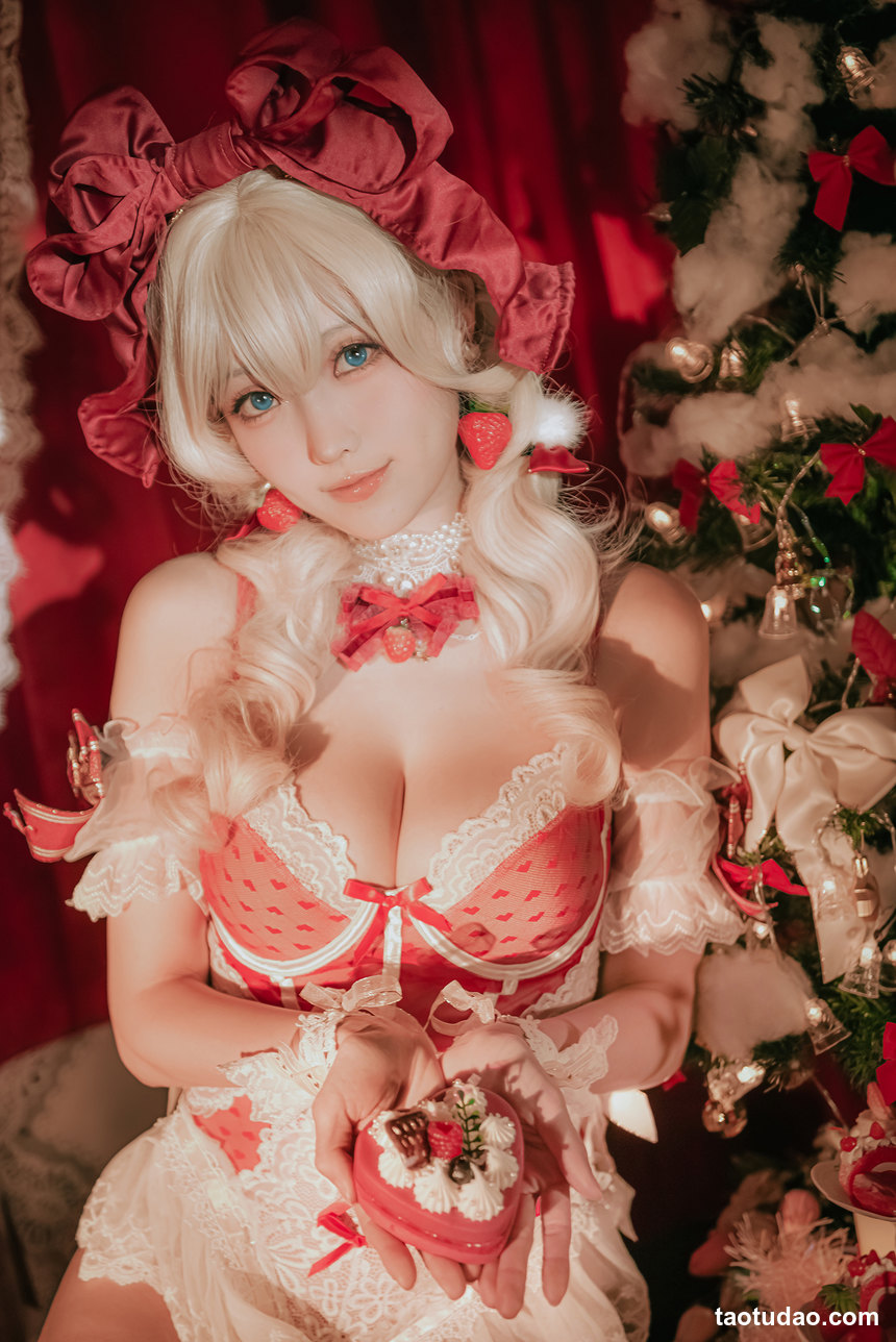 图片[3]-ElyEE子 – NO.103 草莓蛋糕少女 [33P-89MB]-绅士图