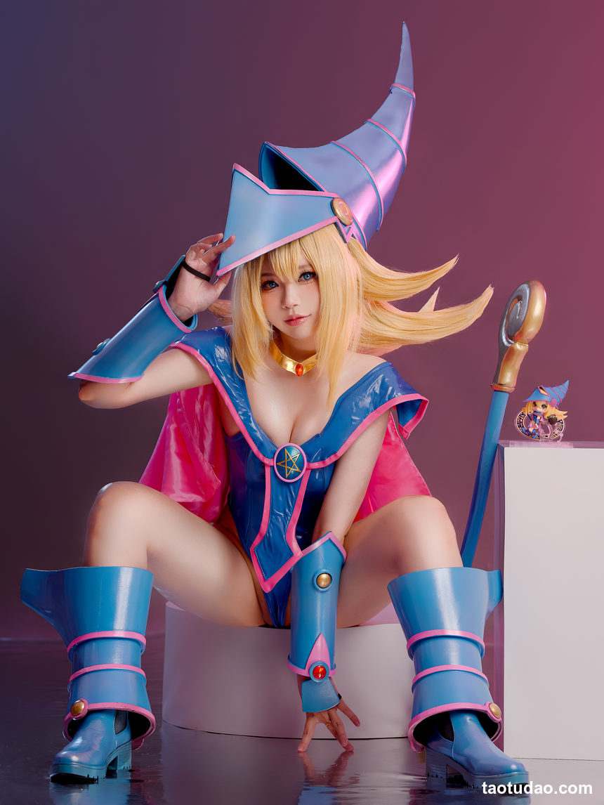 图片[3]-ZinieQ – NO.045 Dark Magician Girl (Yu Gi Oh)[41P-9V-268.5M]-绅士图