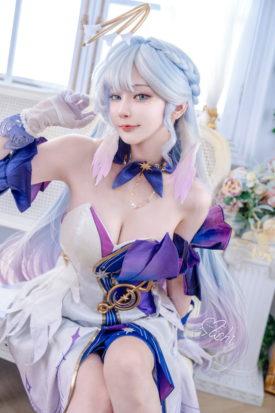 Machi馬吉 - Robin HonkaiStar Rail / 19P-50MB / cos萌妹-艺库