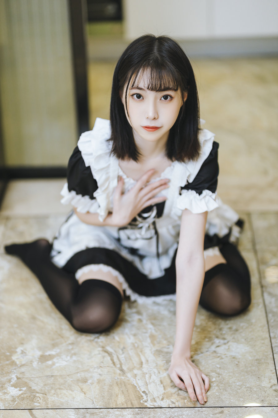 许岚(叁月life) - 短裙女仆 / 40P-721MB / cos萌妹-绅士图