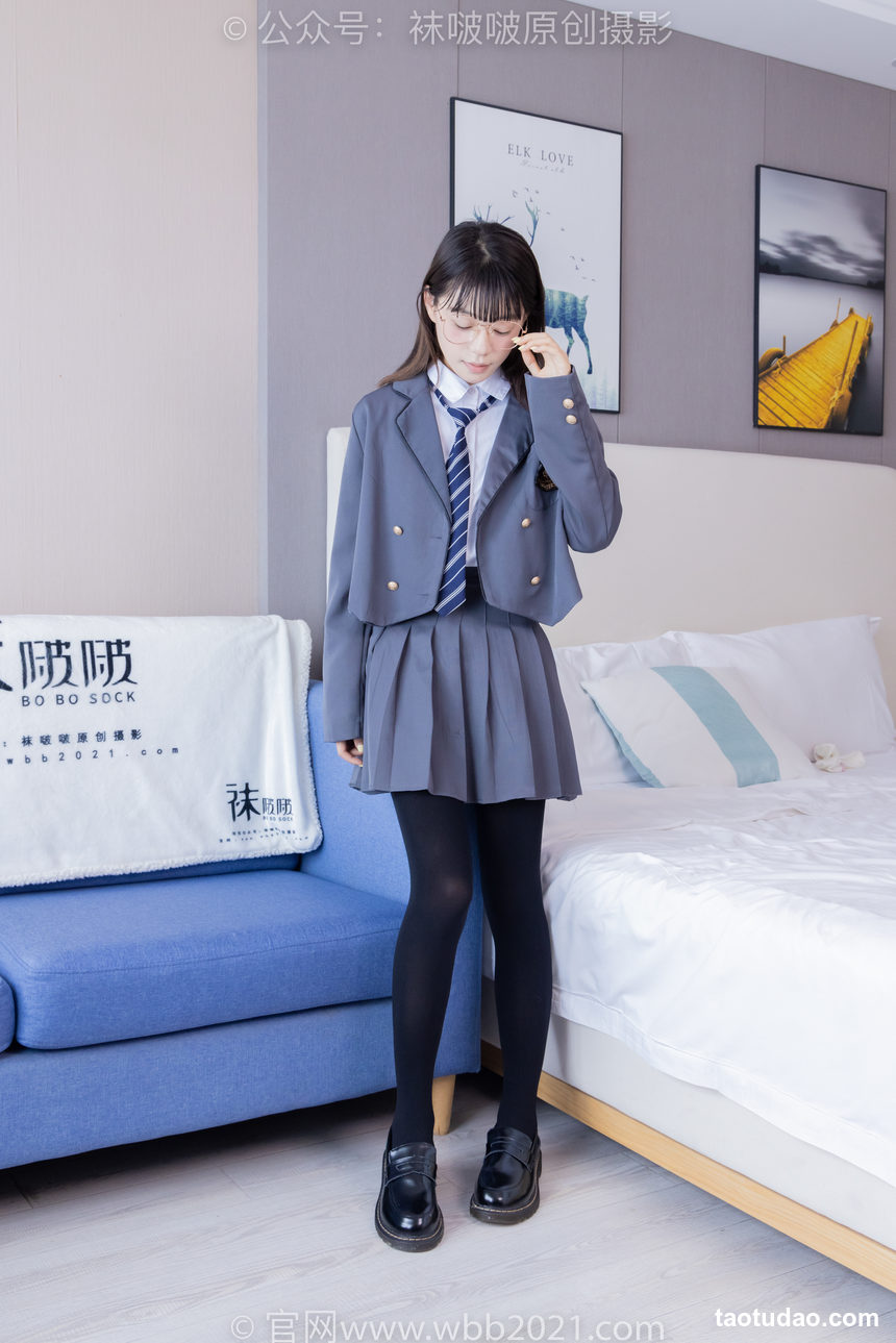 图片[3]-[BoBoSocks袜啵啵[NO.402 糯米-皮鞋、厚黑丝、学院jk[140P+1V／6.29GB]-绅士图