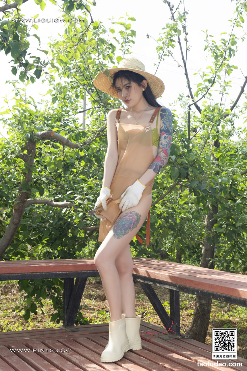 图片[2]-[Ligui丽柜] 2024.09.23 《田园丽影》甜甜 [62+1P-98M]-绅士图