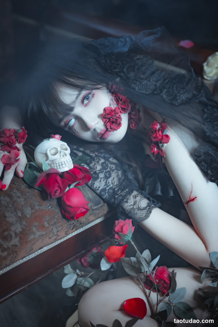 图片[2]-[YITUYU艺图语]2022.05.03 暗黑哥特新娘 贰加六[22+1P／348MB]-绅士图