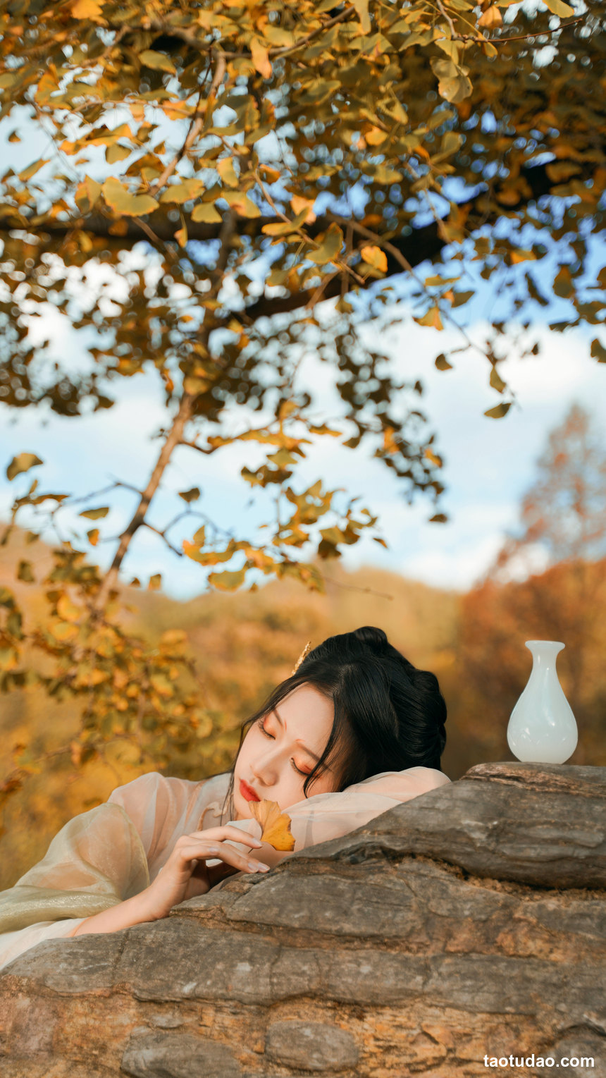 图片[3]-[YITUYU艺图语]2022.12.12 银杏树下 旺旺小小舒[38+1P／467MB]-绅士图