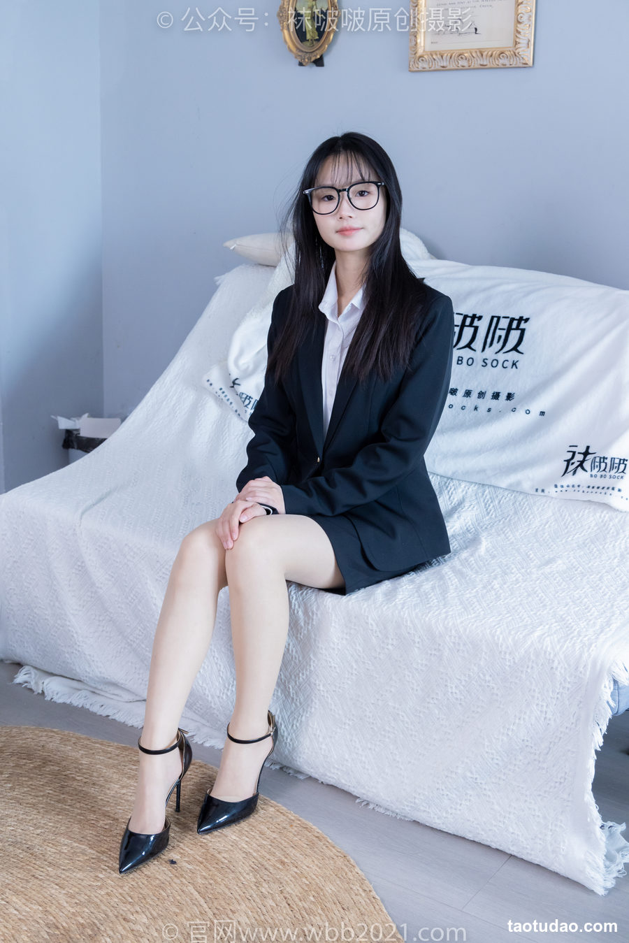 图片[3]-[BoBoSocks袜啵啵]NO.338 甜甜圈-高跟鞋、肉丝、ol风[150P+1V／6.54GB]-绅士图