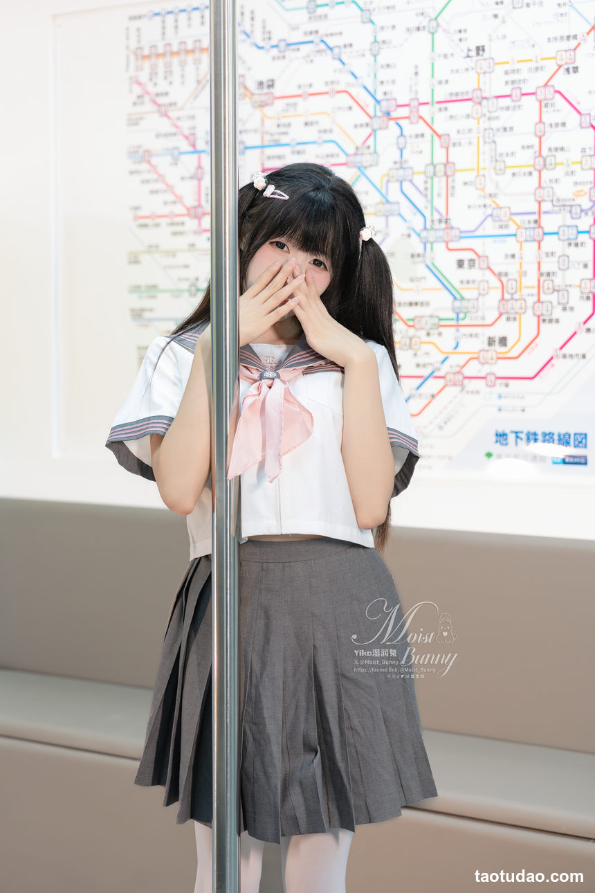 图片[3]-咬一口兔娘(Yiko湿润兔) – NO.203 十二月作品『地铁萌妹』[165P+1V-1.92G]-绅士图