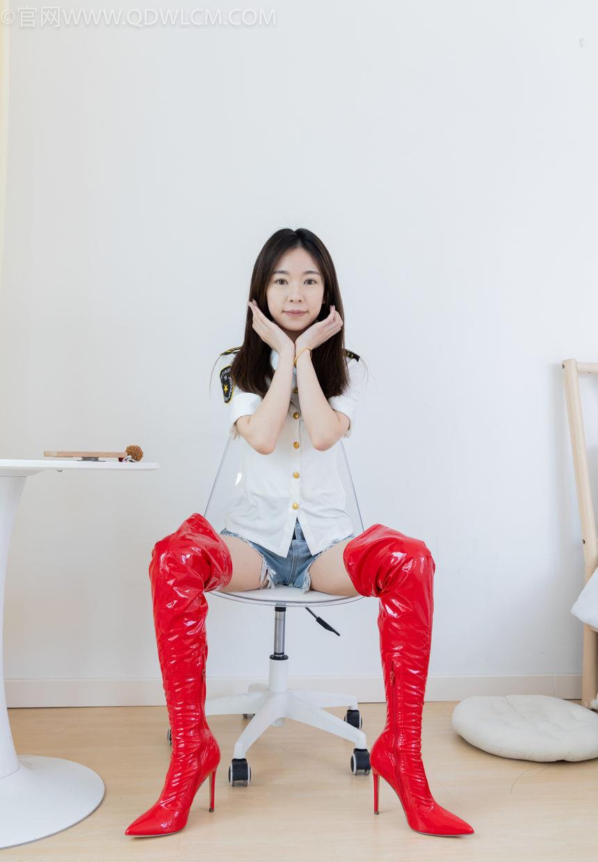 图片[3]-物恋传媒 NO.2309 婷婷-高跟长靴、白棉袜、裸足[173P-1V-4.89G]-艺库