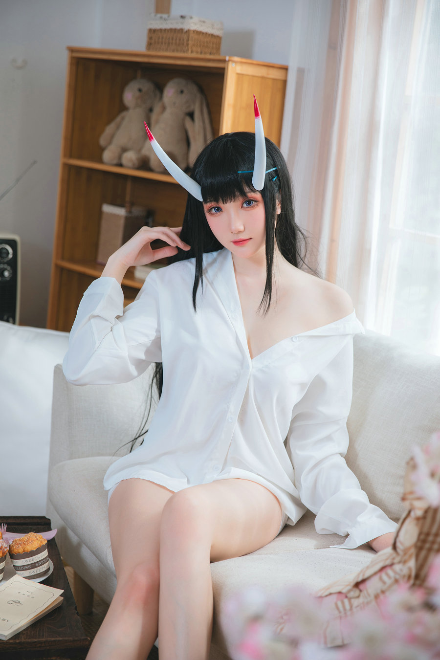Coser瓜希酱福利 - 能代衬衣 / 23P-107MB / cos萌妹-绅士图