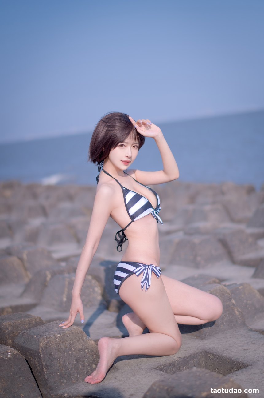 Shika小鹿鹿 -  加藤惠 泳装 [17P-114MB]-绅士图