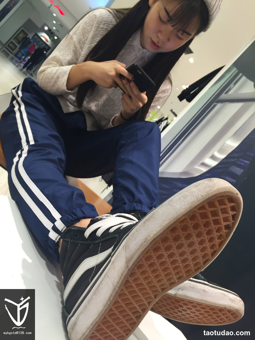 图片[3]-[YJ街拍]001 商场帆布鞋棉袜[26P-26MB]-绅士图