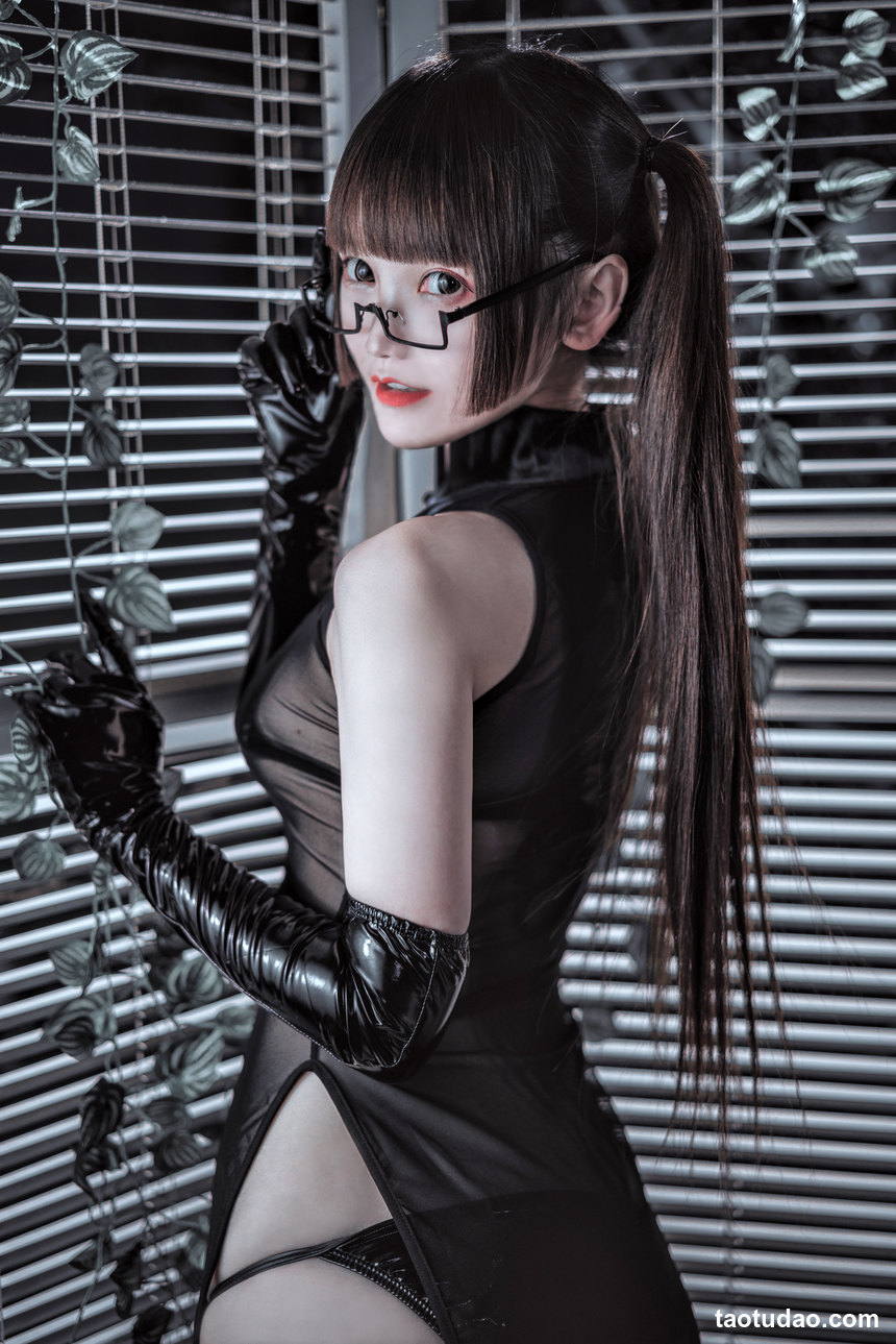 图片[3]-星野咪兔 NO.014 透视旗袍双马尾 [90P-2.02G]-绅士图