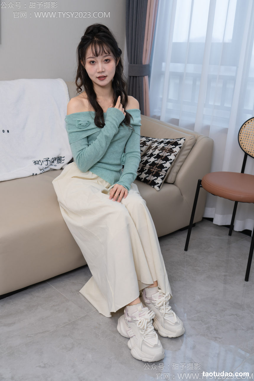 图片[2]-甜予摄影 NO.125 丹丹-运动鞋、白棉袜、裸足[139P+2V／10.1GB]-绅士图