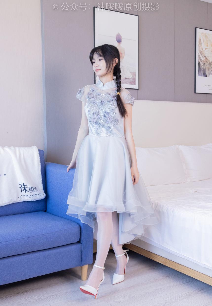 图片[3]-[BoBoSocks袜啵啵]NO.512 甜甜圈-高跟鞋、油亮薄白丝、袜踩奶油蛋糕剧情[143P+1V／6.31GB]-绅士图