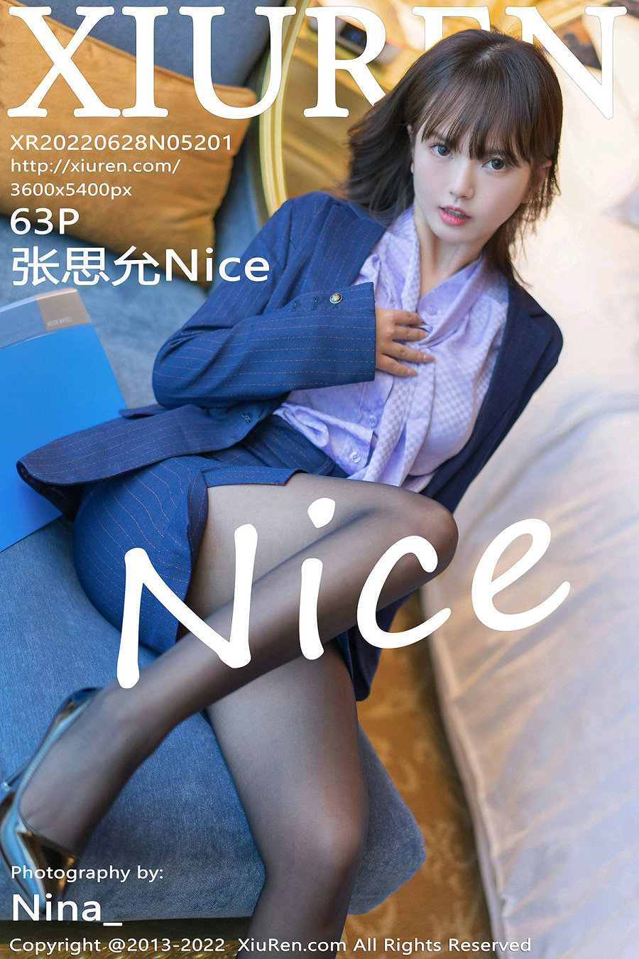 / 秀人美媛馆 / 2022.06.28 No.5201 张思允Nice / 63P607MB / 秀人网-绅士图