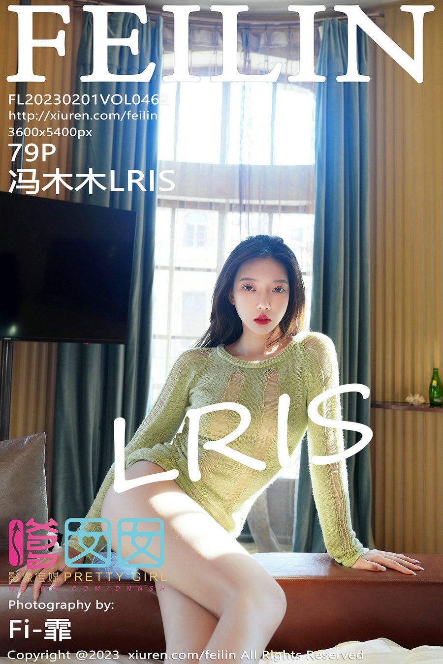/ FEILIN /嗲囡囡 2023.02.01 VOL.462 冯木木LRIS / 79P811MB / 秀人旗下-绅士图