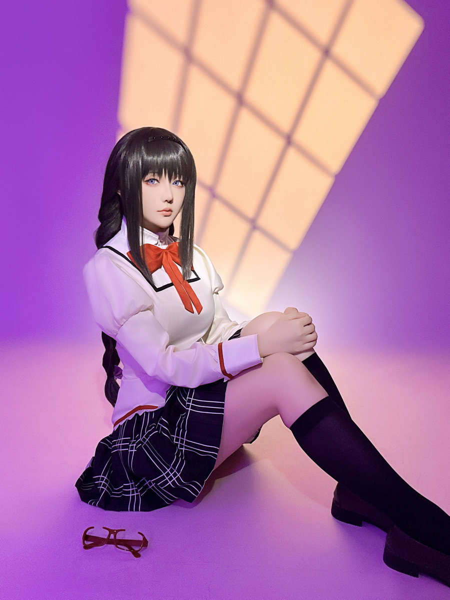 Coser小姐姐星之迟迟魔法少女小圆 晓美焰 [22P-161MB]-绅士图