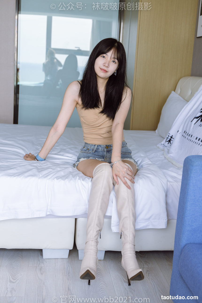 图片[2]-[BoBoSocks袜啵啵]NO.441 小甜豆-高跟长靴、白棉袜、裸足[179P+1V／6.57GB]-绅士图