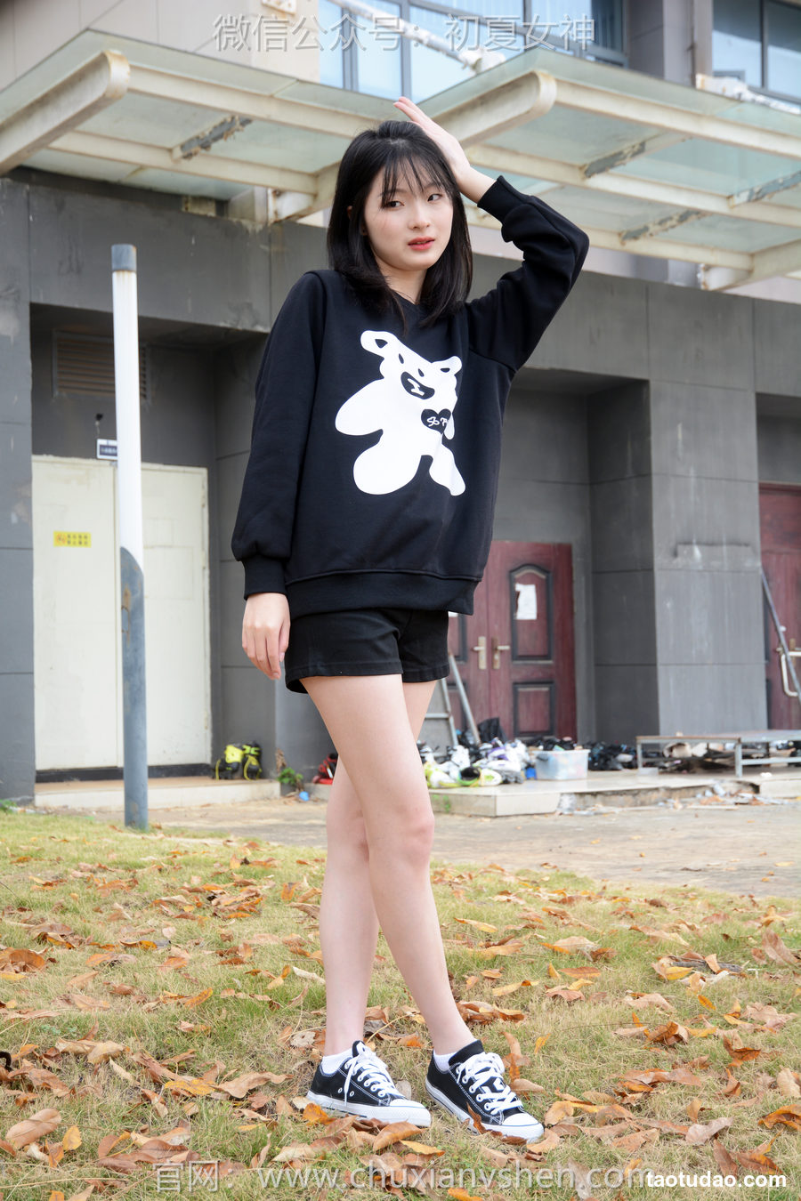 图片[2]-初夏女神 NO.102 安妮 小熊卫衣[110P+1V／4.28GB]-绅士图