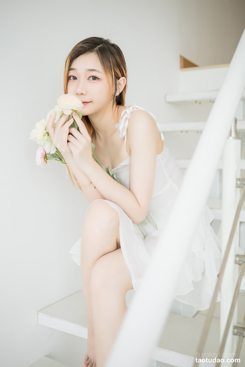 图片[2]-[YALAYI雅拉伊]2022.12.03 NO.989 白衣丽人 夜夜[44+1P／267MB]-绅士图