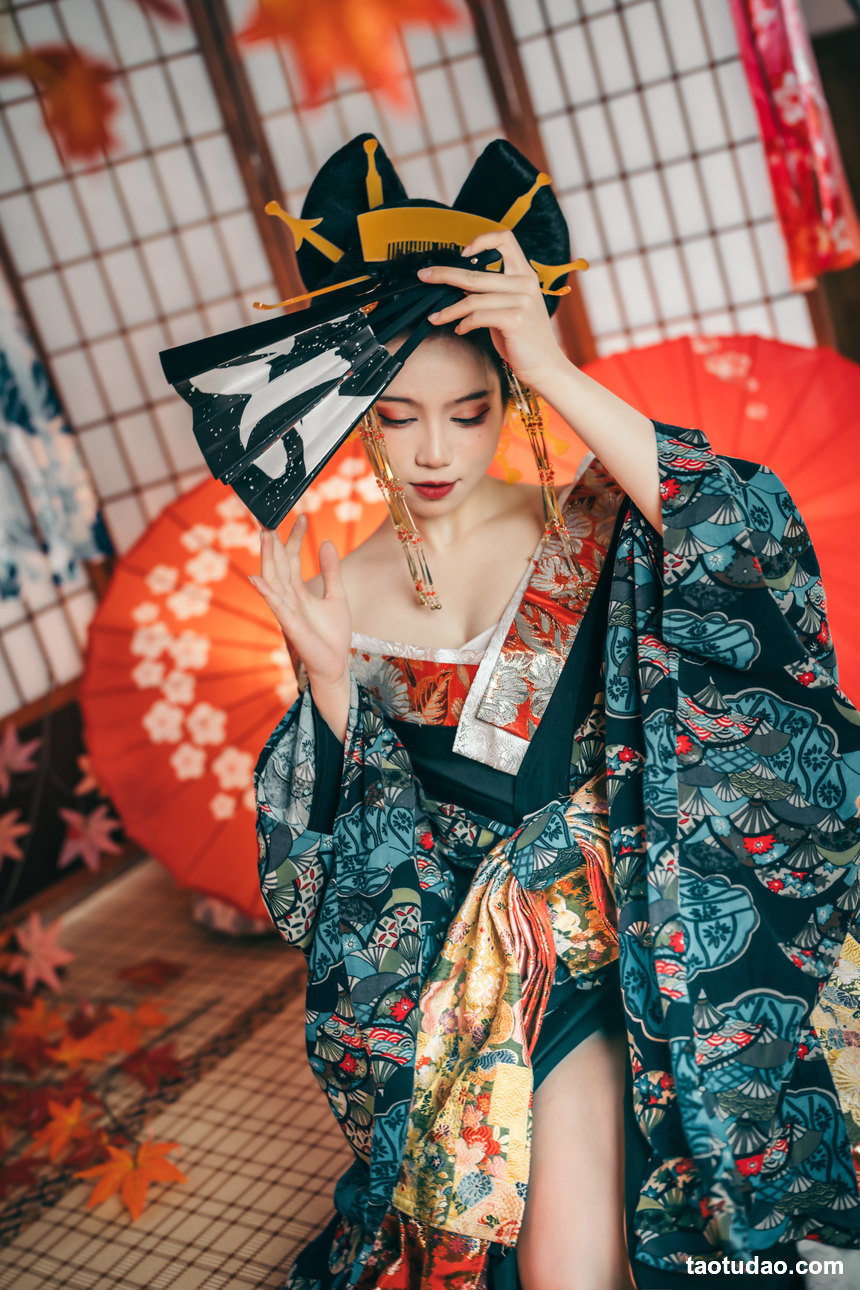 图片[4]-[YITUYU艺图语]2022.04.20 恶女花魁 贰加六[27+1P／187MB]-绅士图