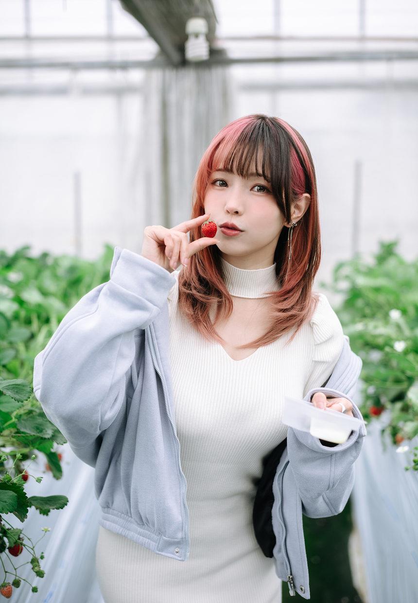 图片[3]-ElyEE子 – Strawberry Picking Date [34P+2V-128MB]-艺库