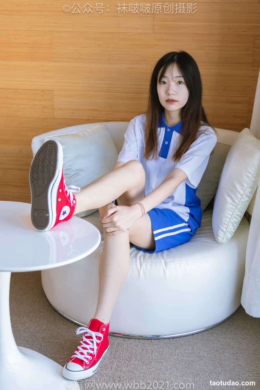 图片[3]-[BoBoSocks袜啵啵]NO.336 小甜豆-校服、帆布鞋、白棉袜、裸足[140P+1V／6.71GB]-绅士图