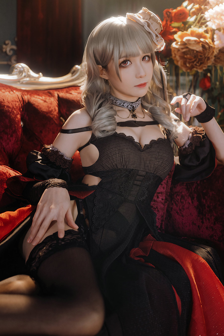 Tomoyo酱 - 碧蓝 吕佐夫礼服 / 29P-205MB / cos萌妹-绅士图