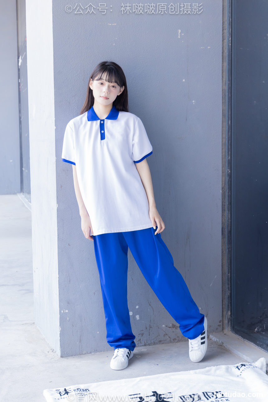 图片[2]-[BoBoSocks袜啵啵]NO.393 糯米-板鞋、白棉袜、裸足、校服[150P+1V／7.01GB]-绅士图