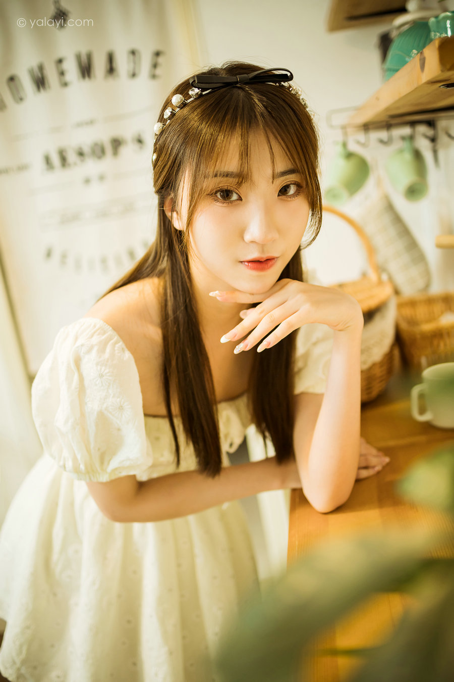 / YALAYI雅拉伊 / 2020.11.17 No.727 甜美女友爱花艺 小乔 / 33P349MB / 机构-艺库
