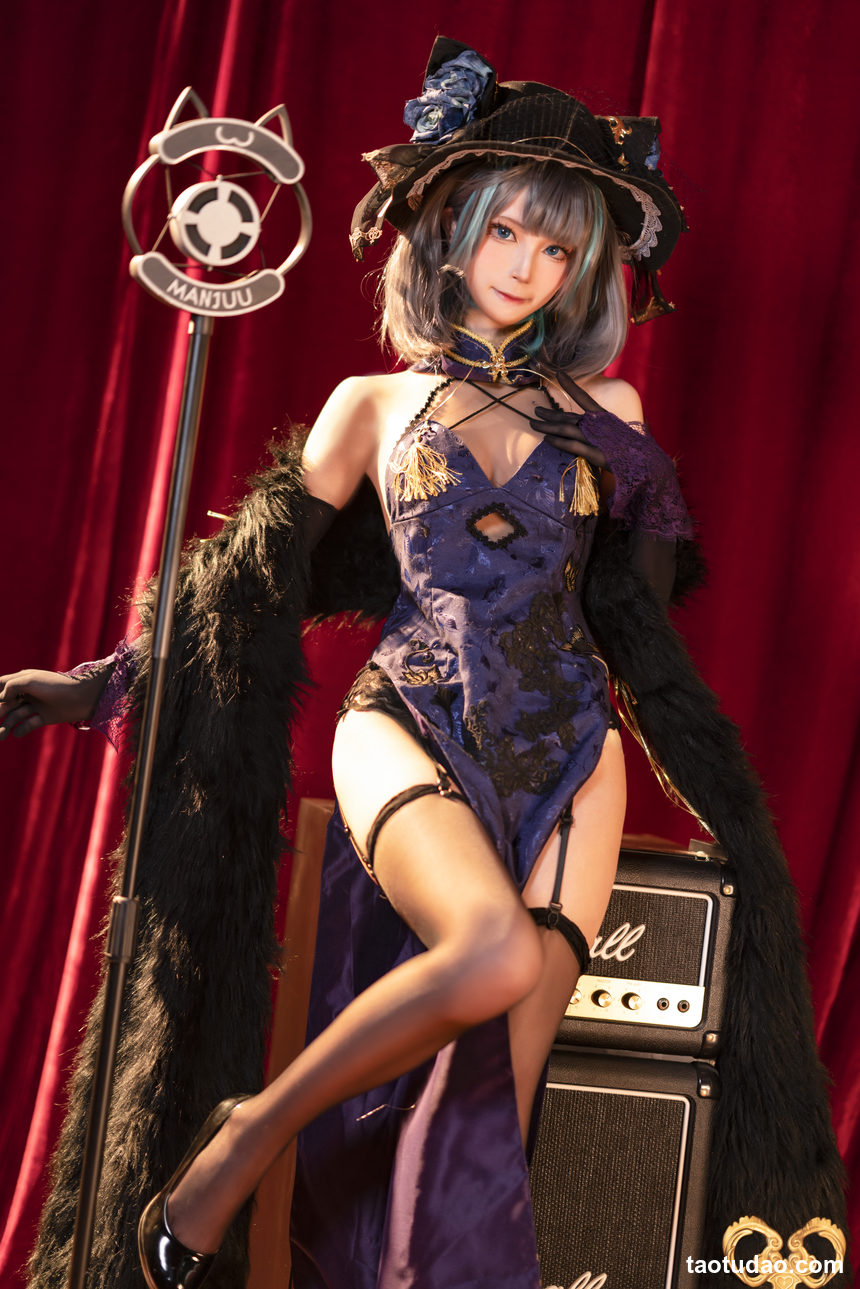 图片[4]-坂坂白 NO.003 柴郡旗袍 [9P-252.92 MB]-绅士图