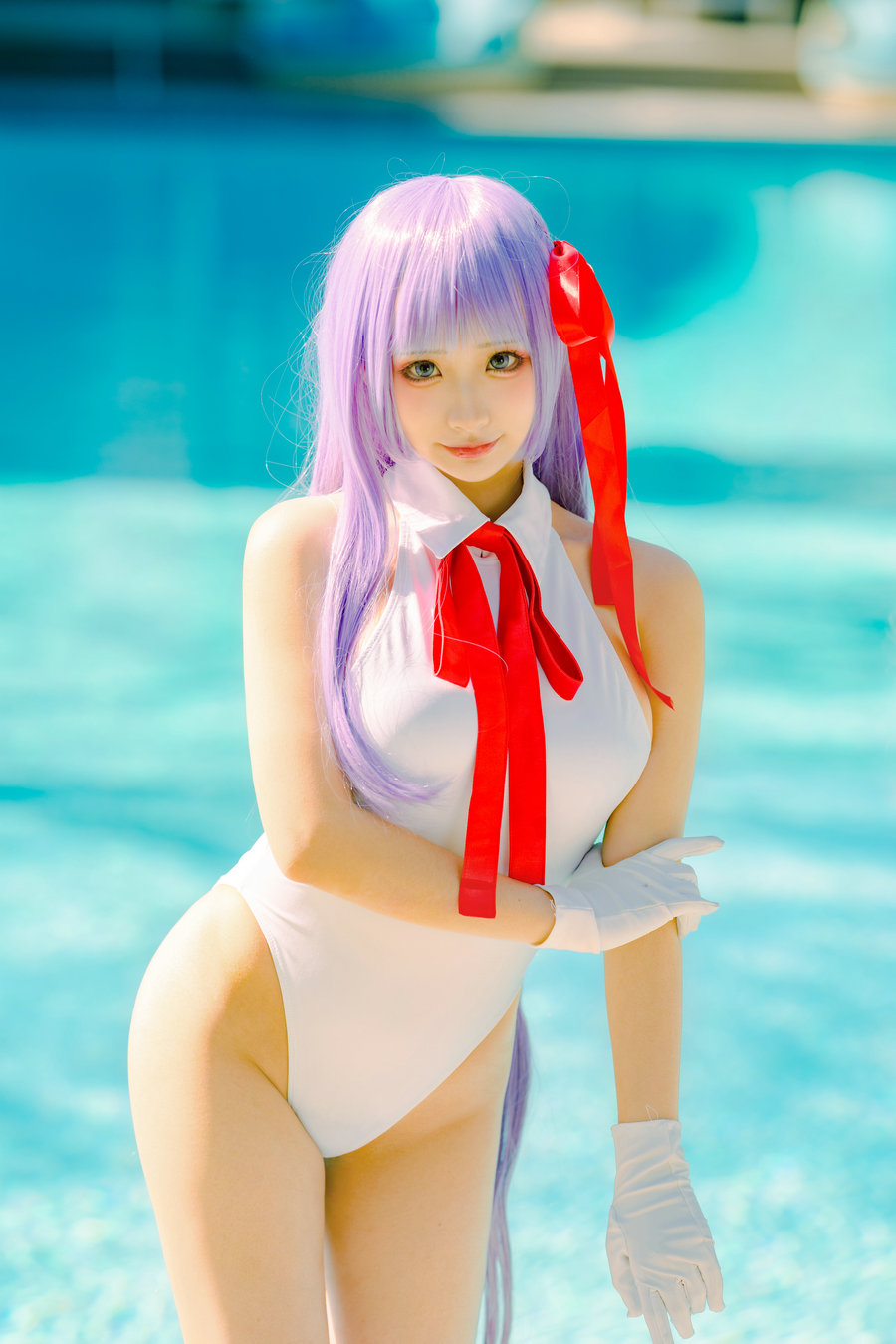 wendydydydy_酱油 - FGO 水着 / 8P-16MB / cos萌妹-绅士图