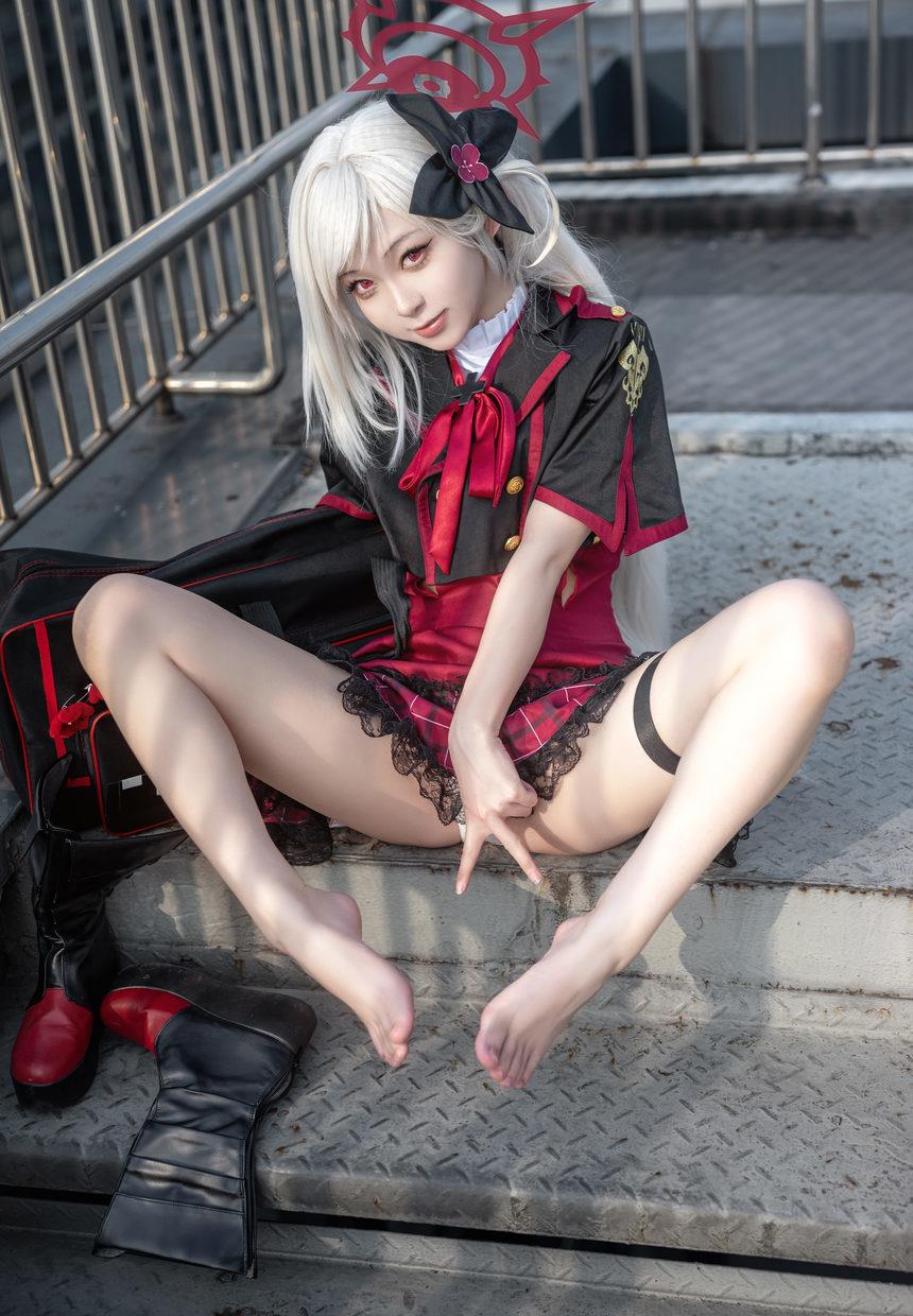 图片[3]-矢量鱼-蔚蓝档案-浅黄睦月原皮[36P-411MB]-绅士图