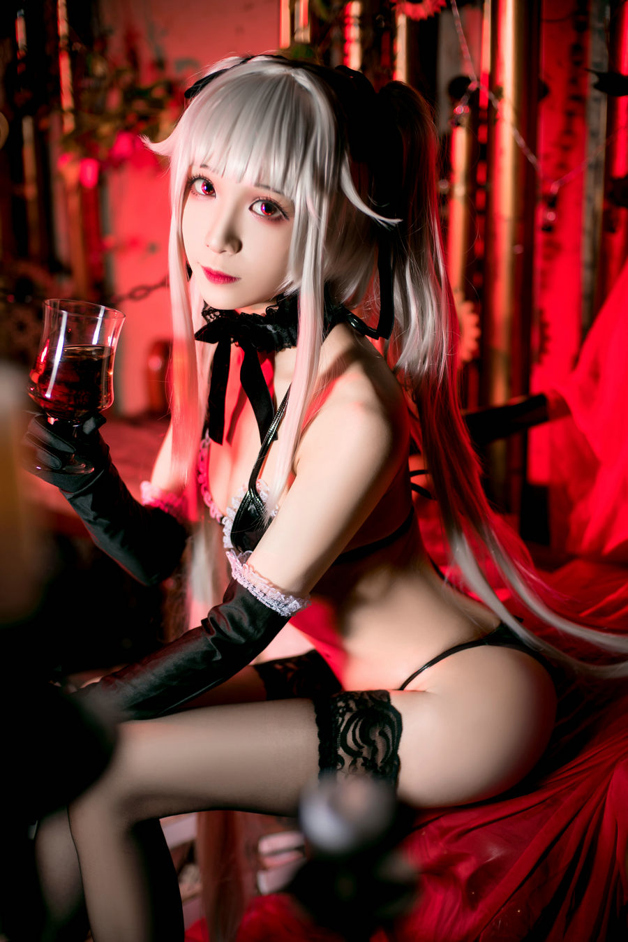 Tomoyo酱 - 雾枝礼服&水着 / 30P-104MB / cos萌妹-绅士图