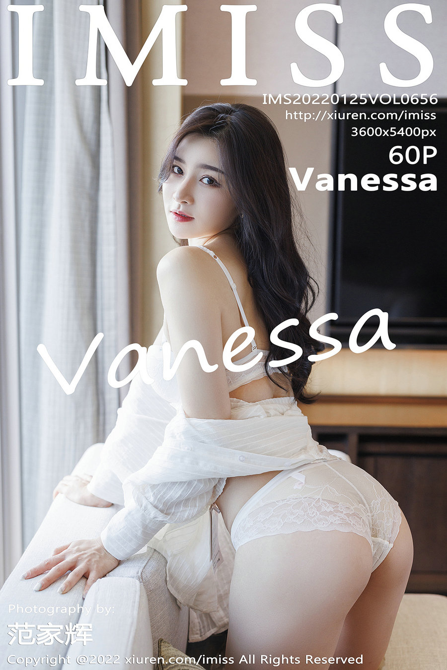 / IMiss /爱蜜社 2022.01.25 Vol.656 Vanessa / 60P571MB / 秀人旗下-绅士图
