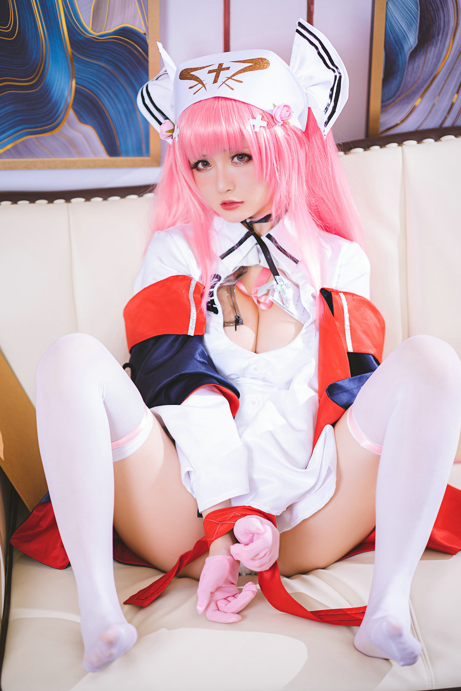 Coser小姐姐星之迟迟 - R-Maid《英仙座护士》/ 20P-66MB / cos萌妹-绅士图
